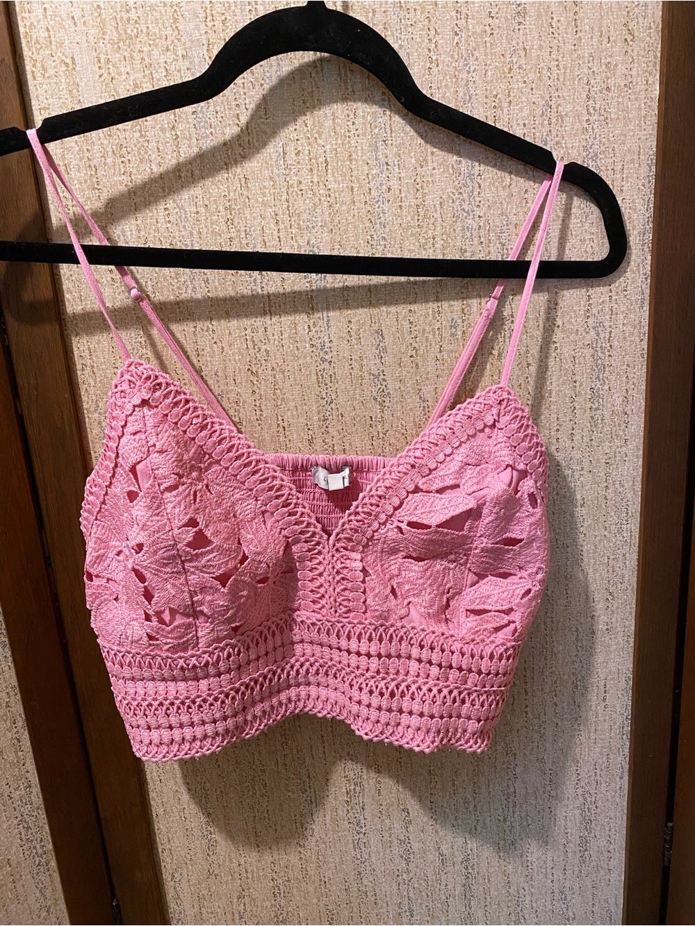 Love Tree Pink Boho Style Bralette